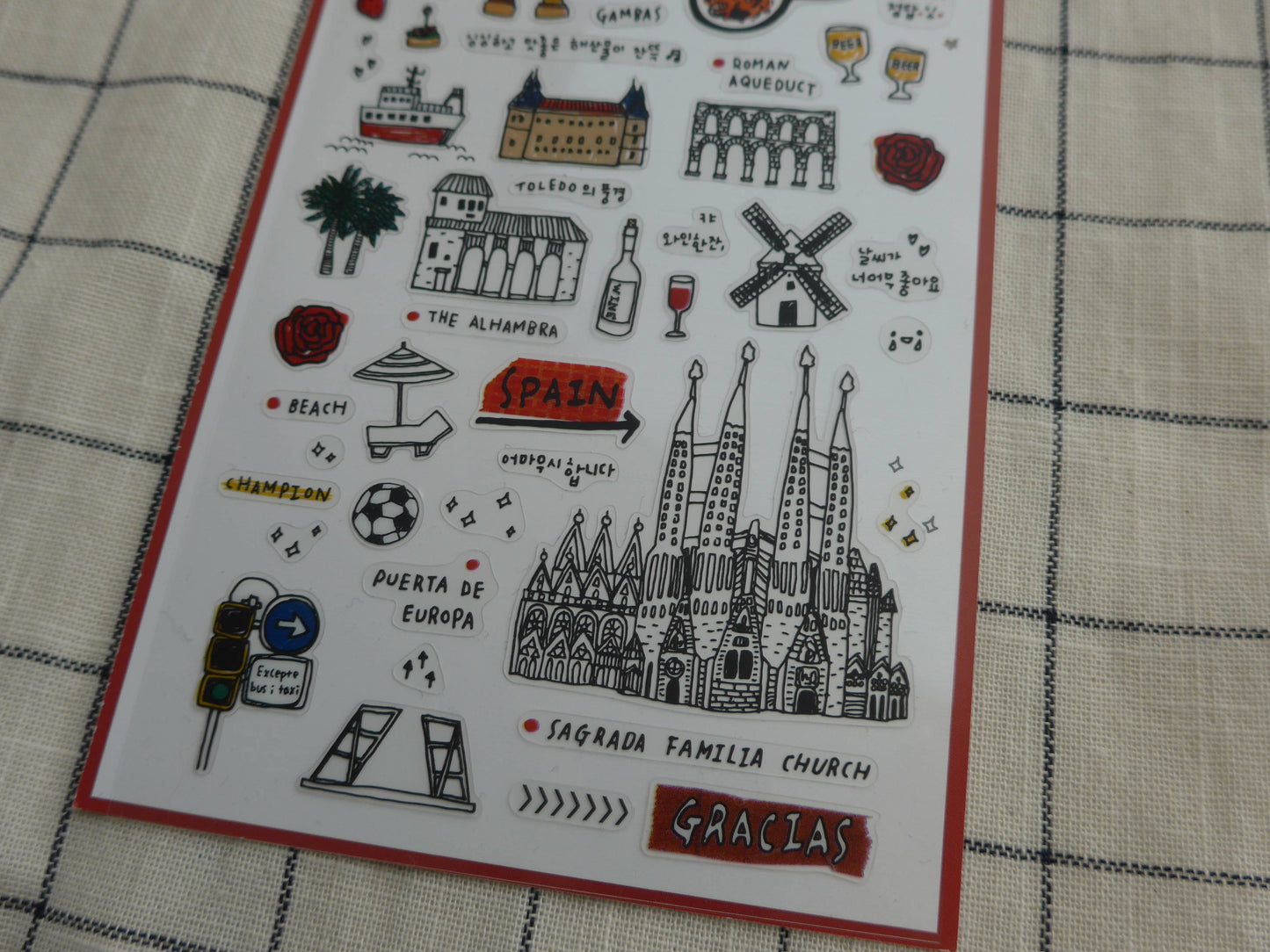 Hola Spain - Sticker Sheet