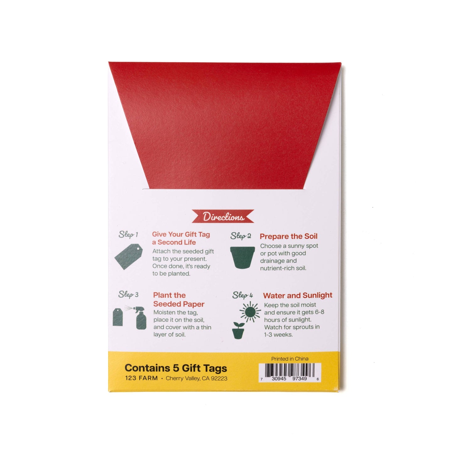 Plantable Seed Gift Tags - Tomatoes, Set of 5