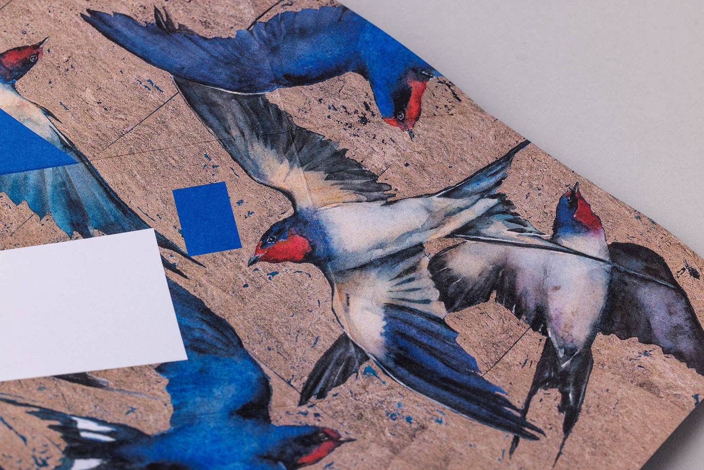 Golden Flight  - Pigeon Folding Letter Set of 6