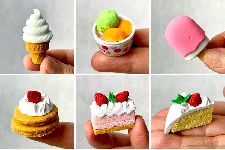 Cake Eraser Set