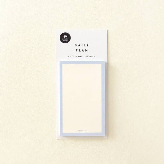 Sticky Notes - Blank Border - Daily Plan.27