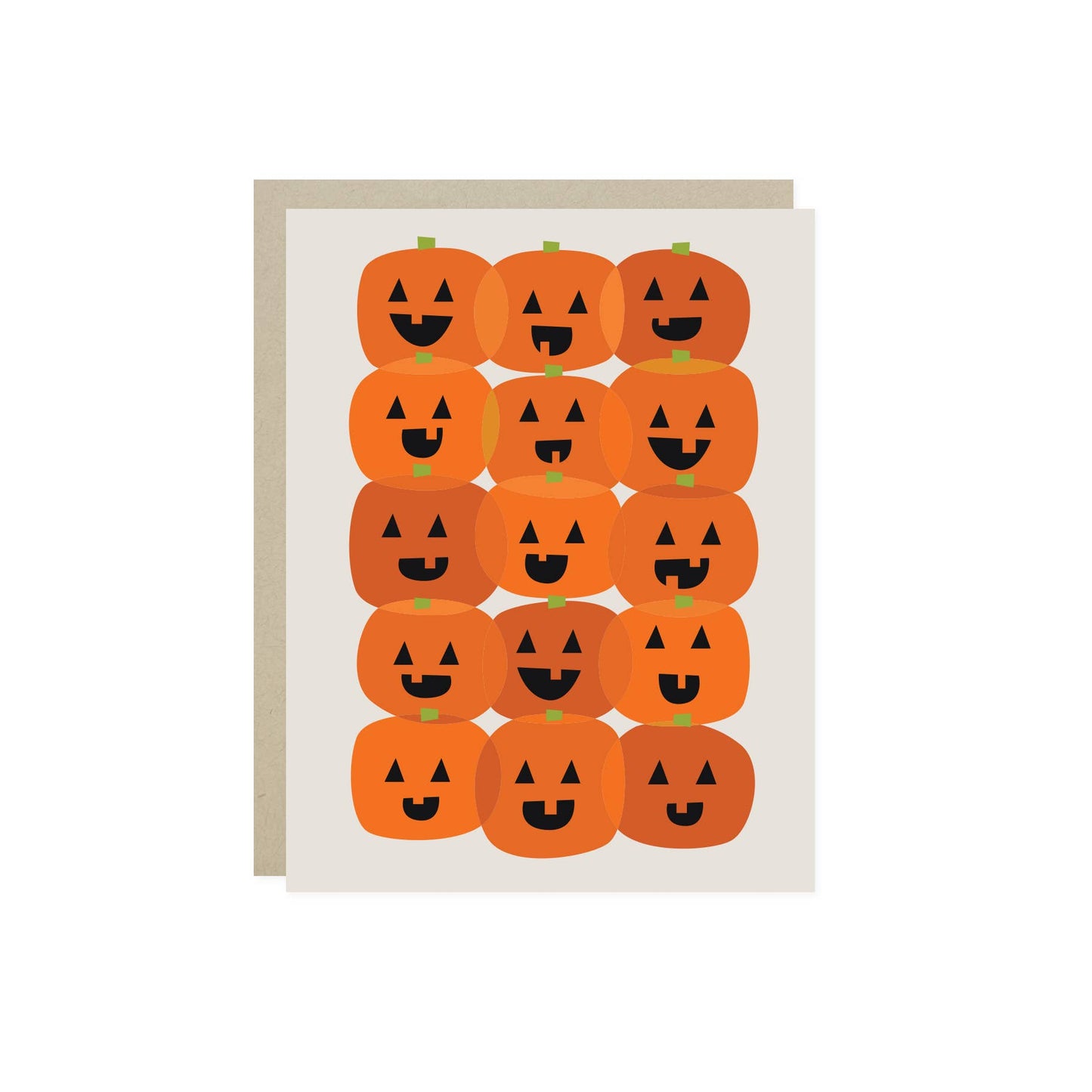 Barone and Co. - Modern Pumpkins Halloween Card