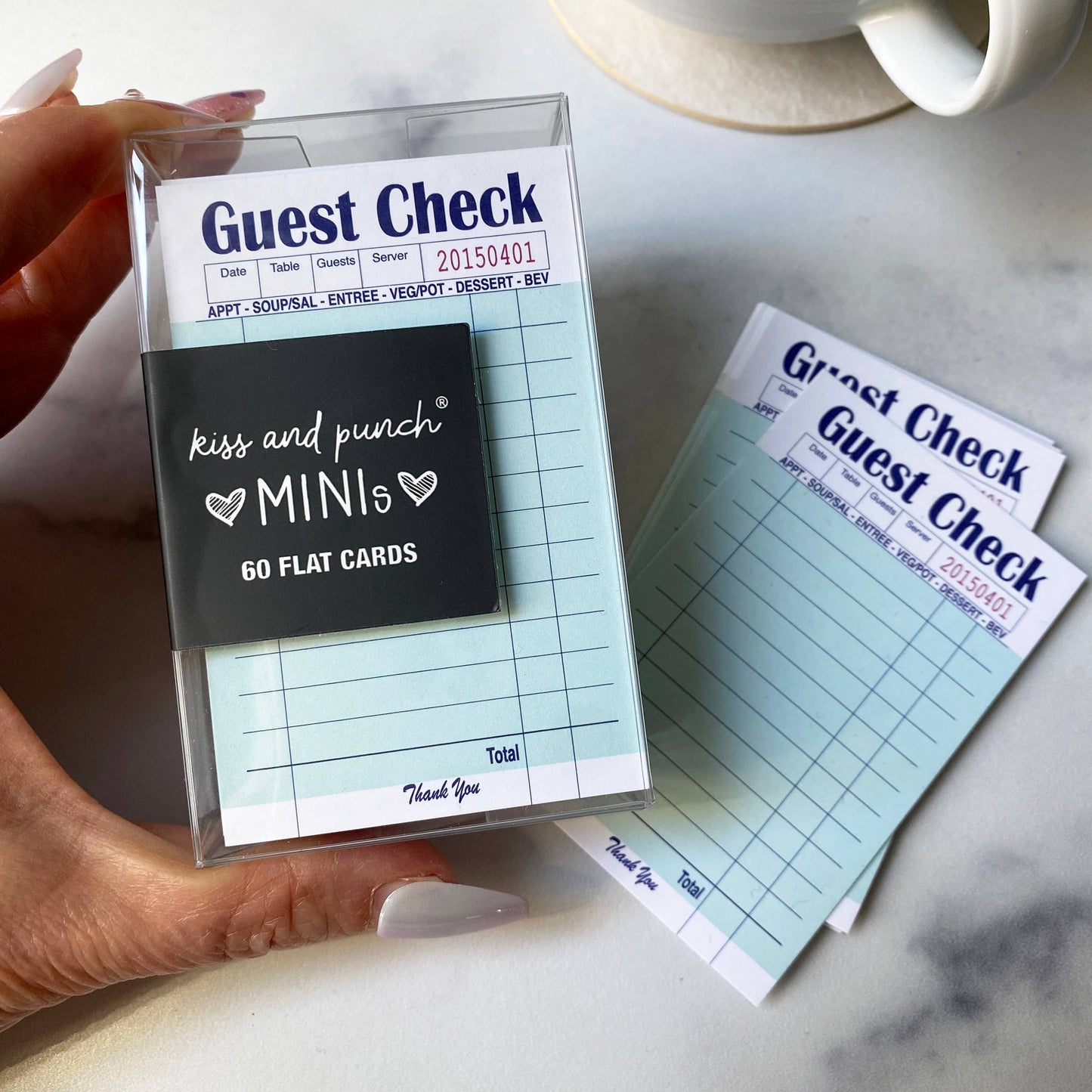 Funny Guest Check - Mini Notecard Set of 60  