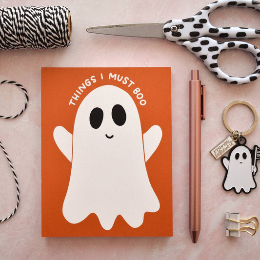Kyn You Believe It - Things I Must Boo Notepad | Fall Stationery
