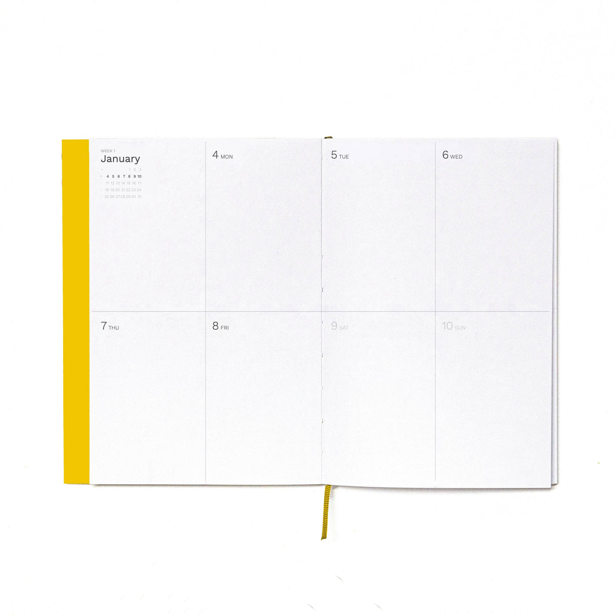 2027 Weekly Planner · Similar A5 Size: Black