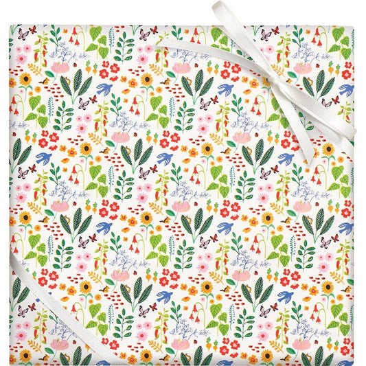 Floral Forest - Stone Wrapping Paper Roll