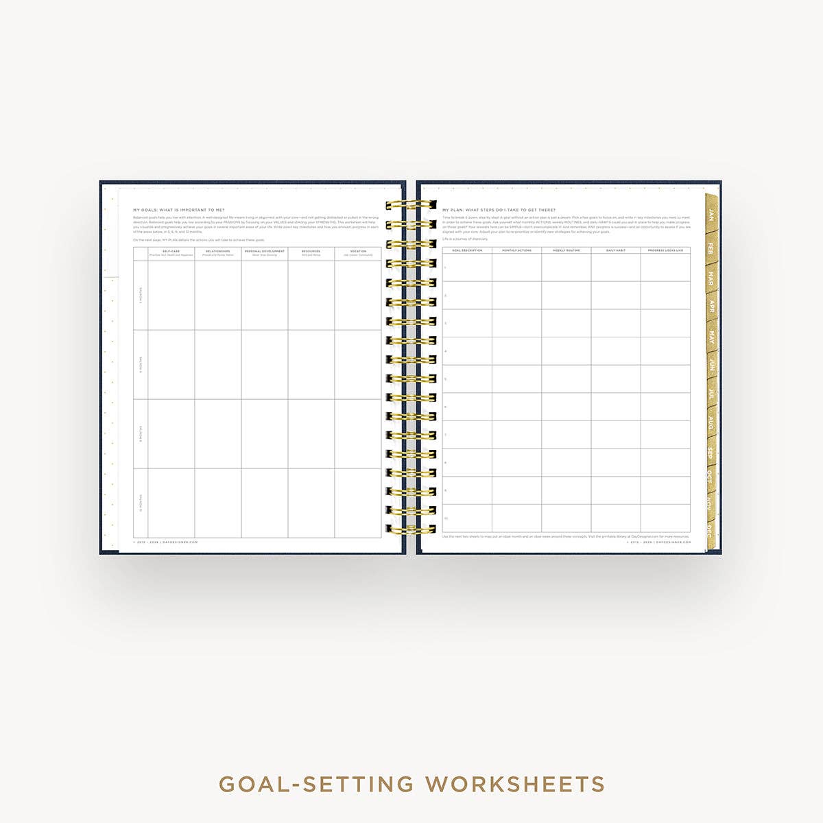 2027 Daily Planner: Navy Bookcloth