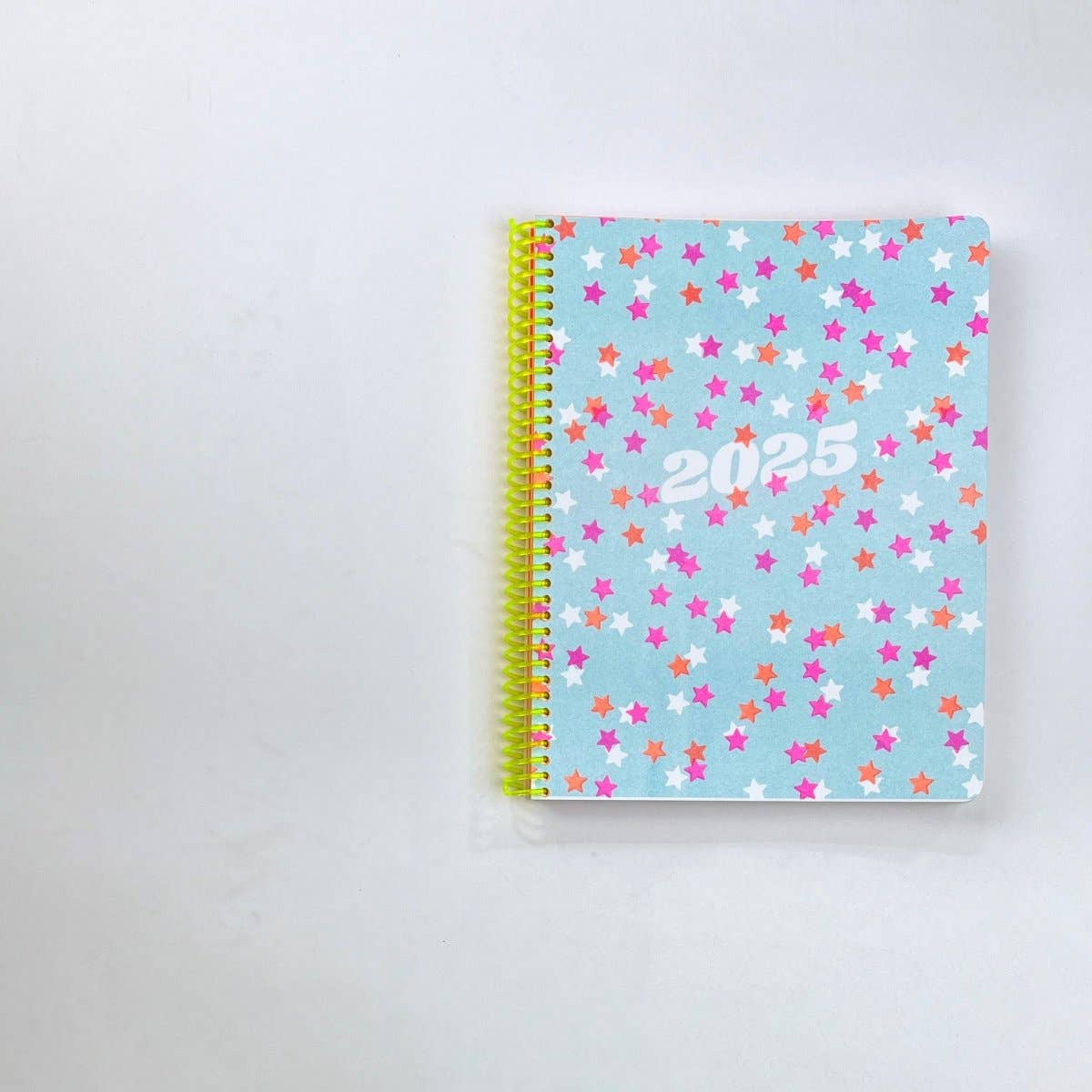 2027 Dated Planner - Riso Printed, 200+ Pages, Spiral Bound: Iridescent Balloons