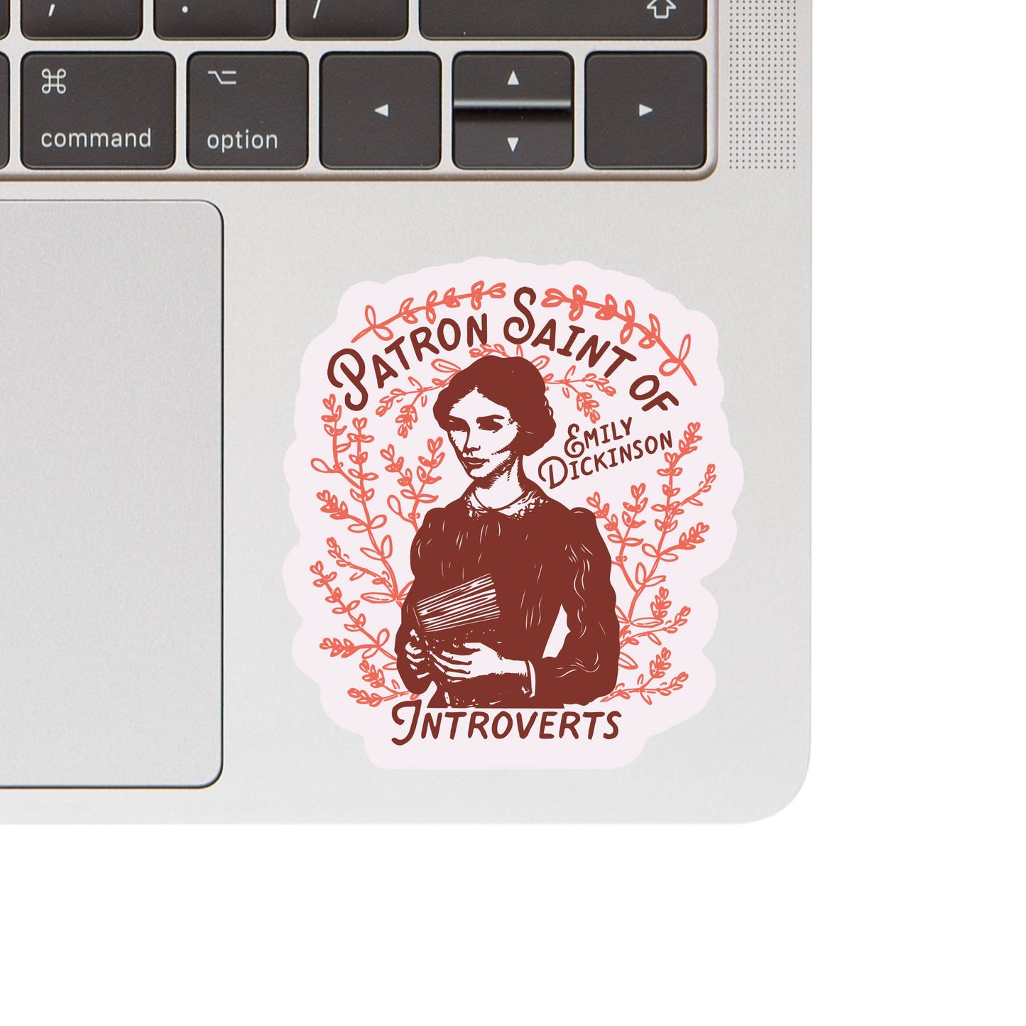 Introvert Patron Saint Emily - Vinyl Sticker