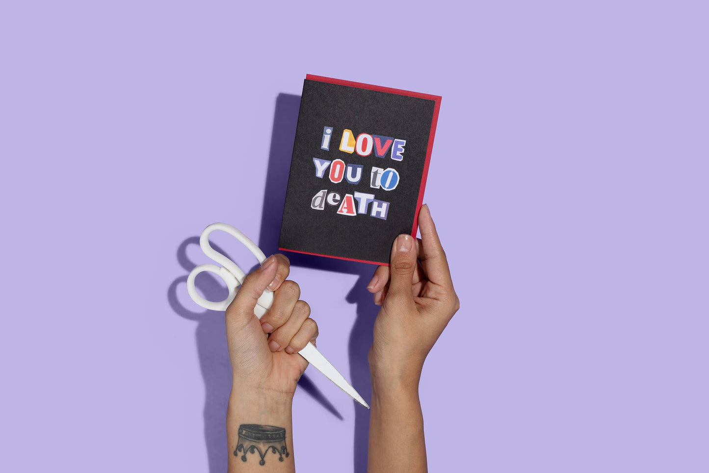 I Love You to Death Card