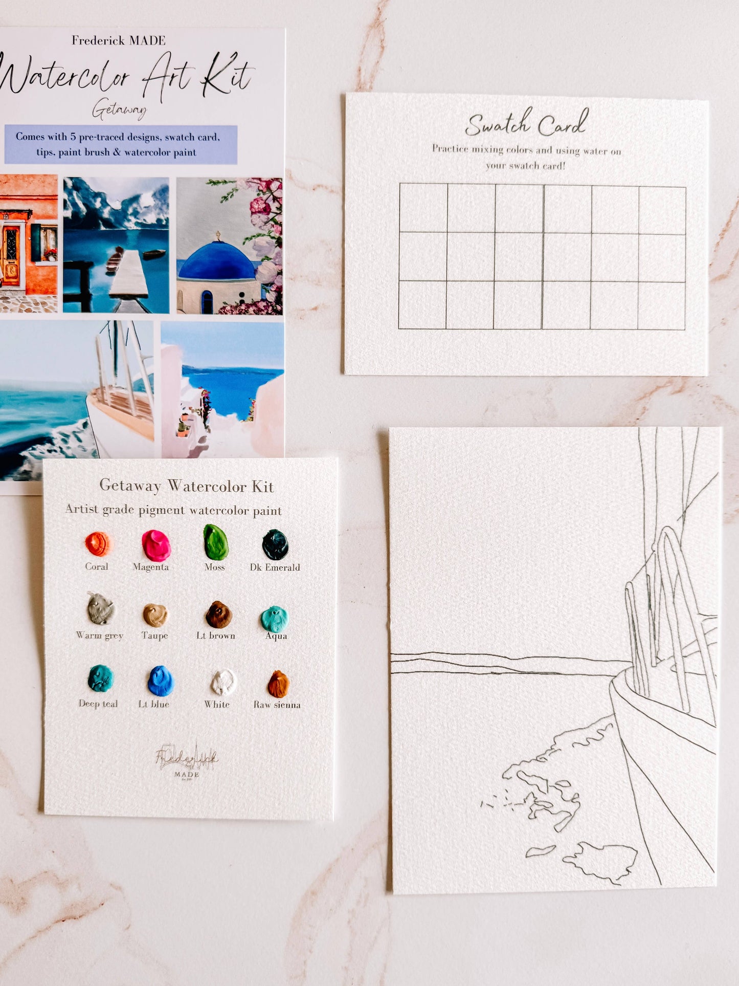 Getaway - Mini Watercolor Kit