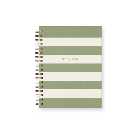 Ruff House Print Shop - Striped Book Log Journal