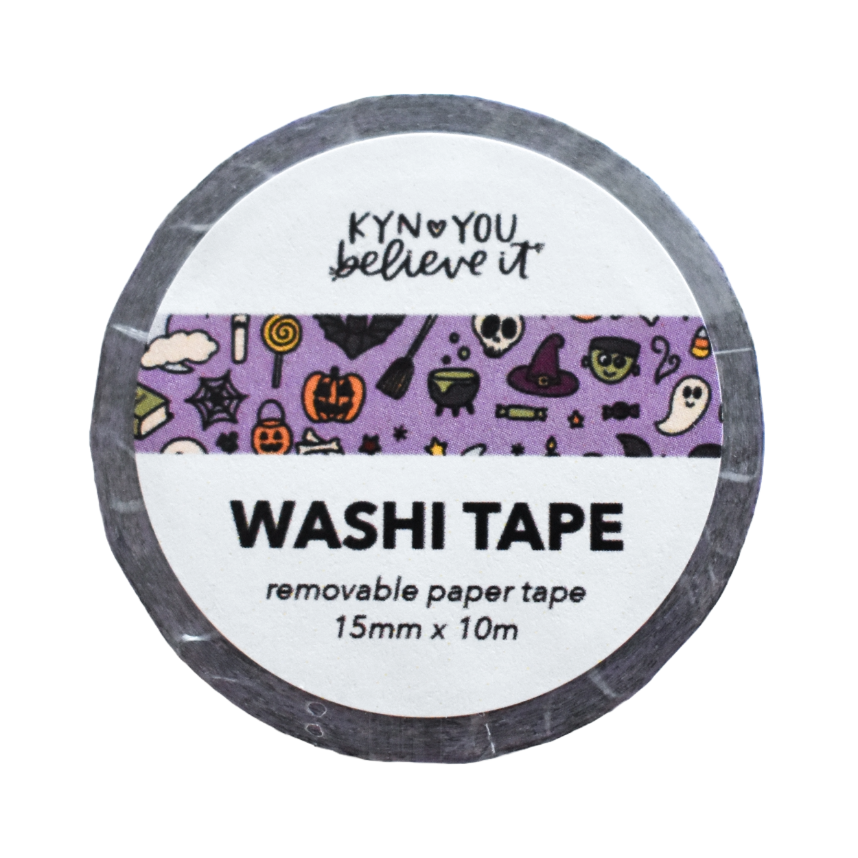 Kyn You Believe It - Halloween Pattern Washi Tape | Spooky Fall Washi