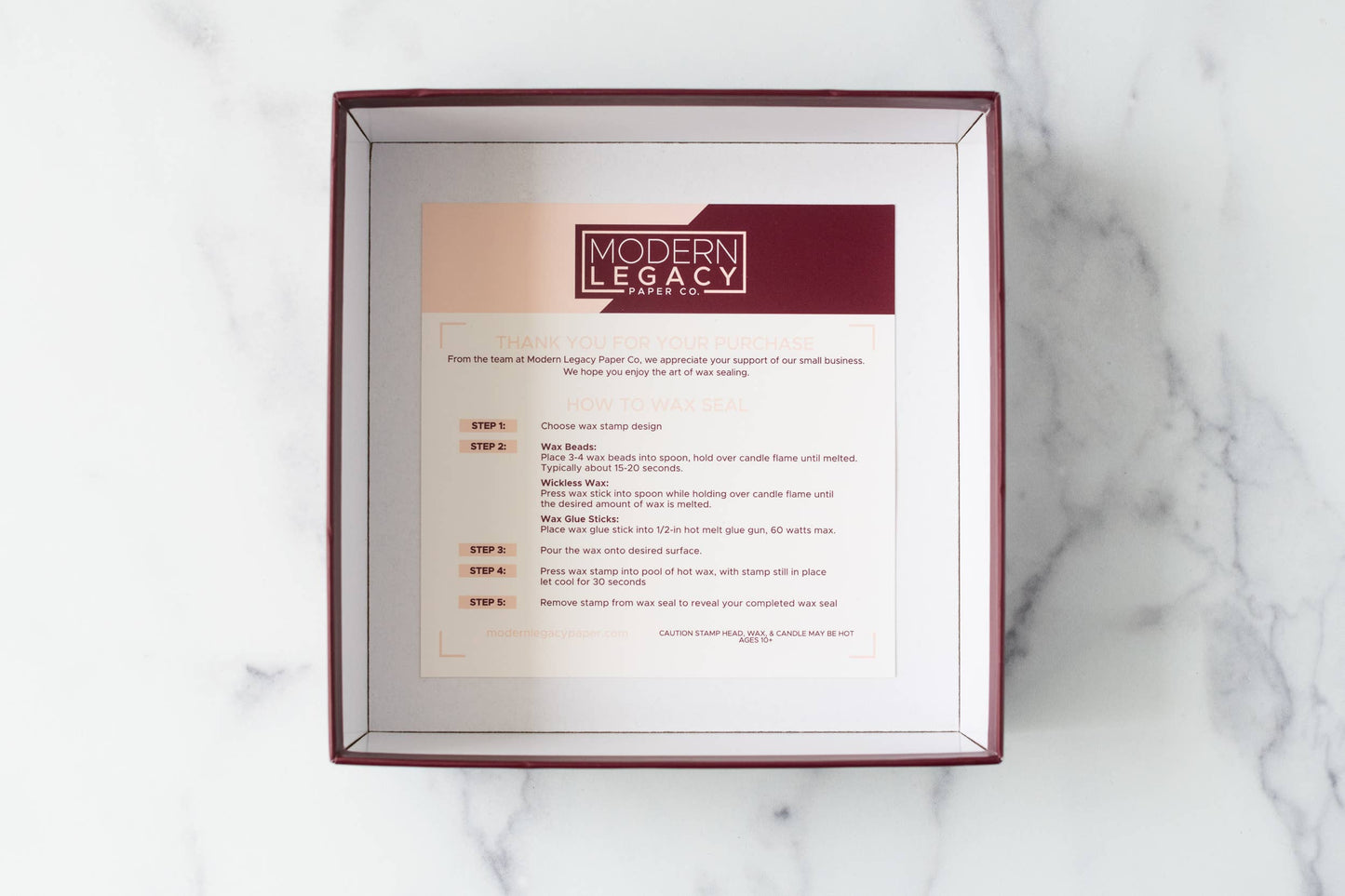 Wax Seal Stamp Kit