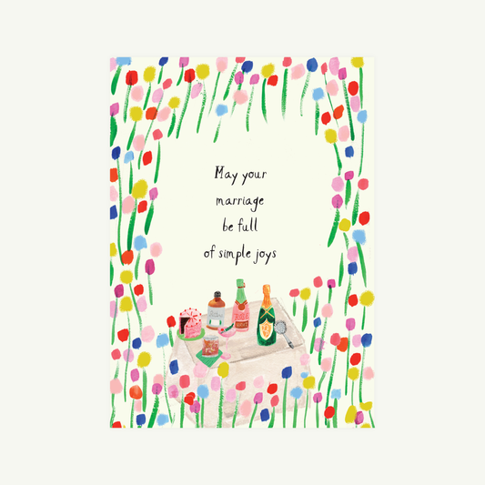 Simple Joys - Wedding Greeting Card