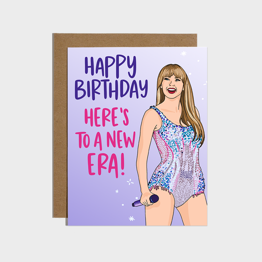 PREDORDER - Here's To A New Era Birthday Card