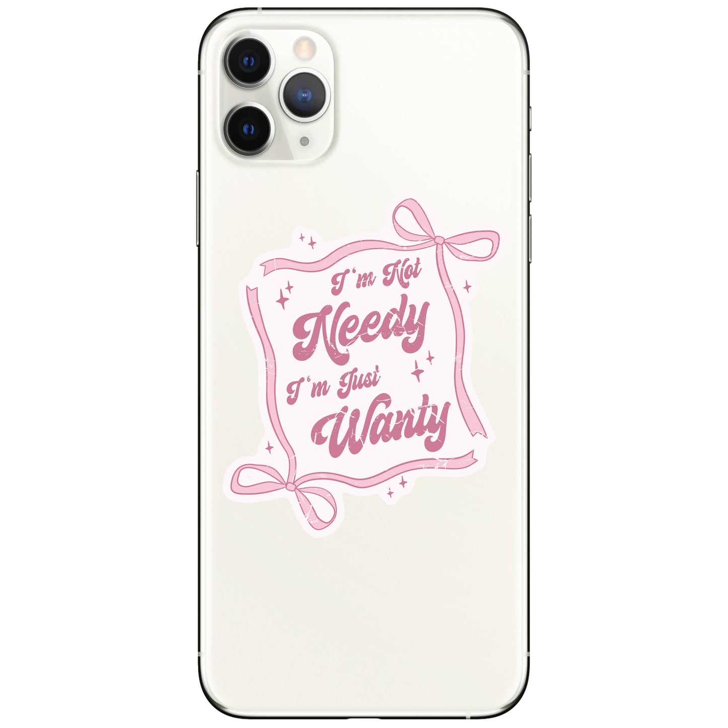 Wanty Coquette Bow - Vinyl Sticker