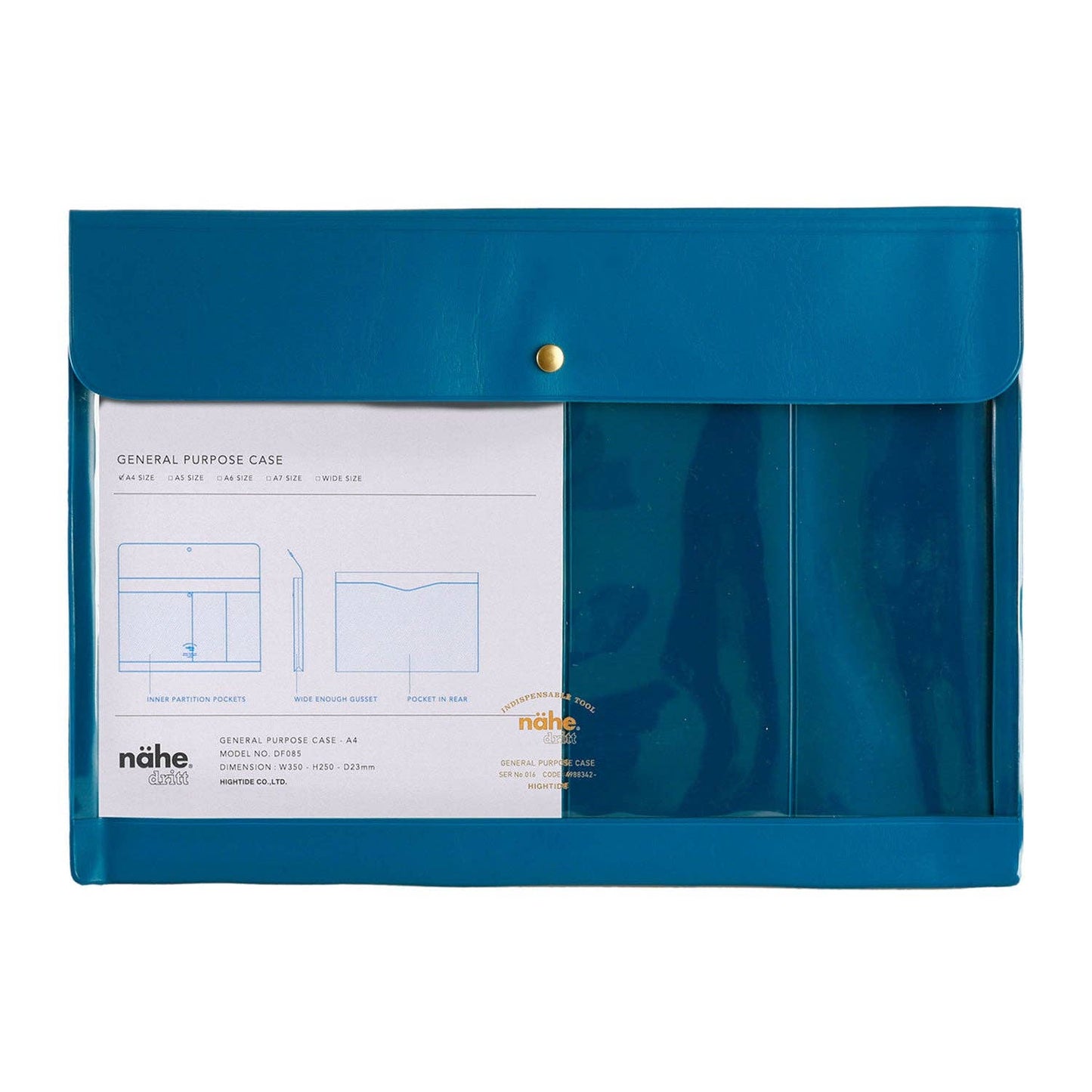 General Purpose Case - A4 Blue