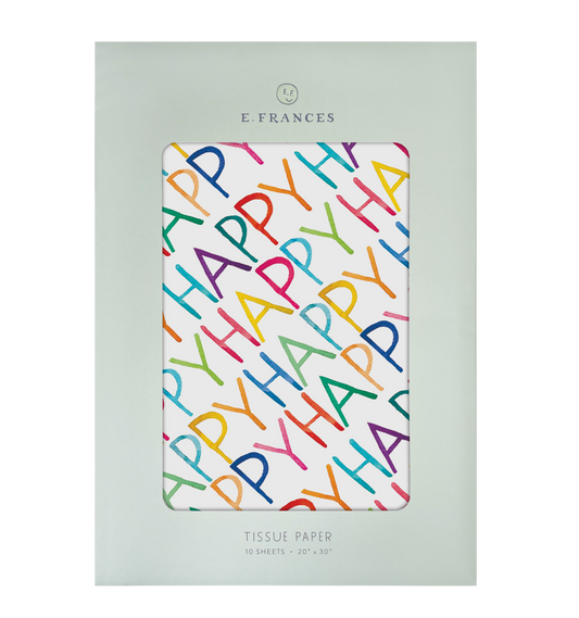 E. Frances Paper - Very Happy Tissue Paper