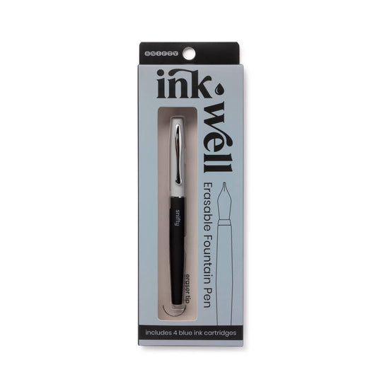 SNIFTY - INK WELL ERASABLE FOUNTAIN PEN - BLACK/GRAY