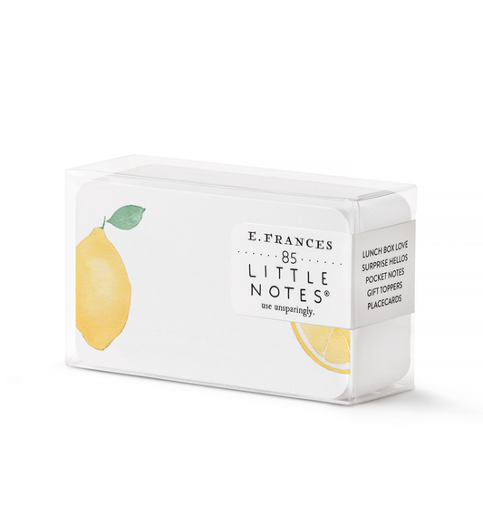E. Frances Paper - Lemon Little Notes®