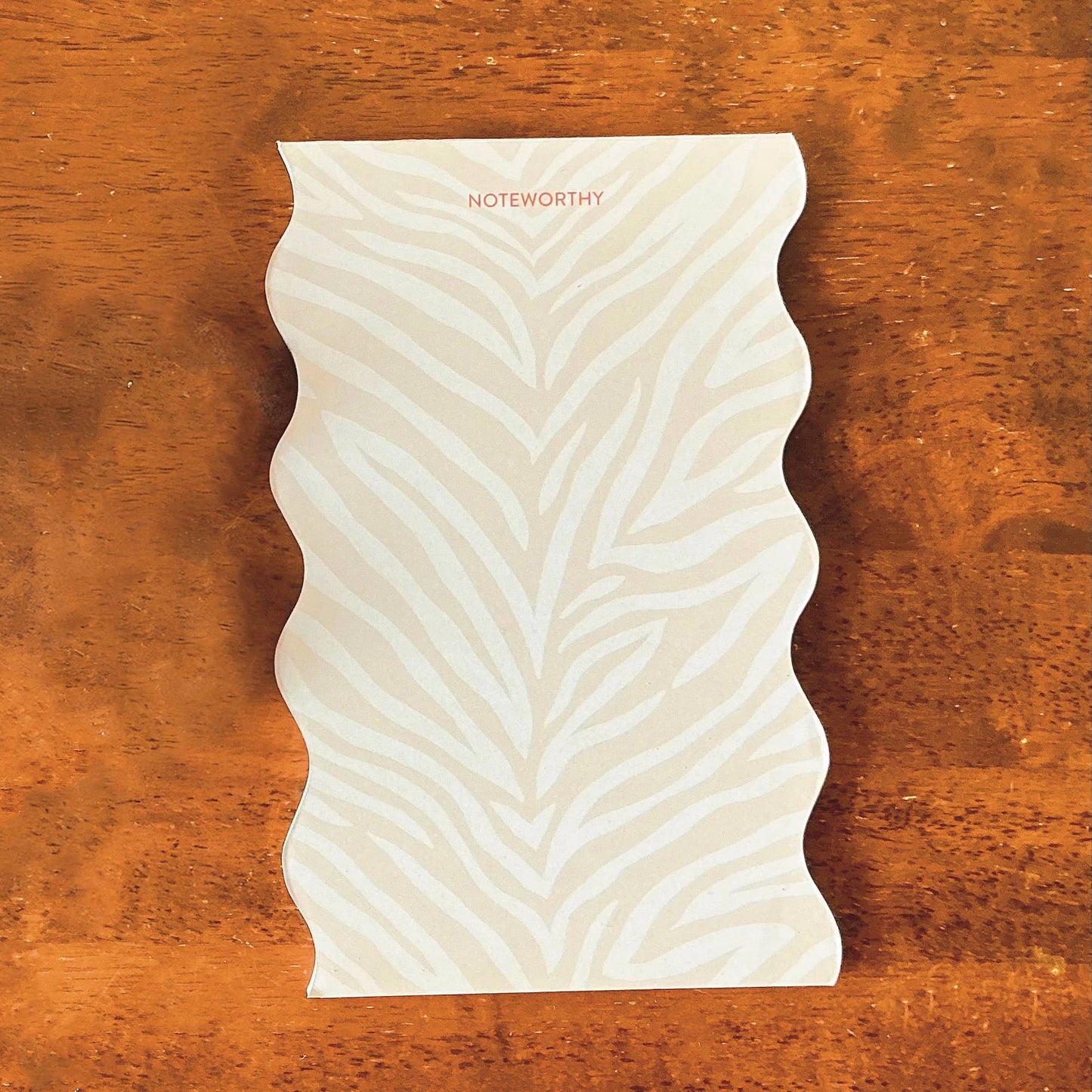 Pineapple Sundays Design Studio - Zebra Stripes Notepad