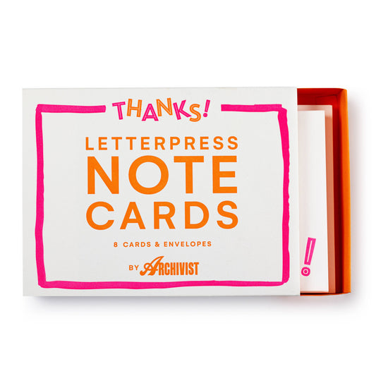 Thank You Notecards Set by J.Falkner - Set of 8