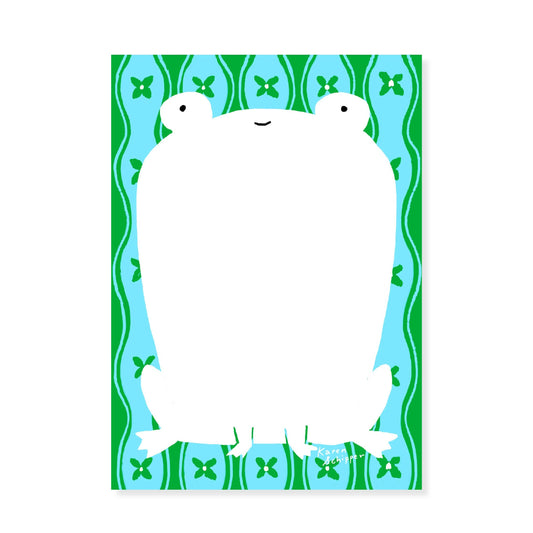 Frances Frog - Desk Notepad