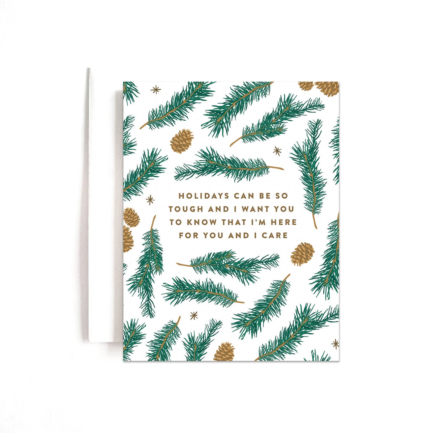 Joy Paper Co. - Holidays can be so tough... empathy card