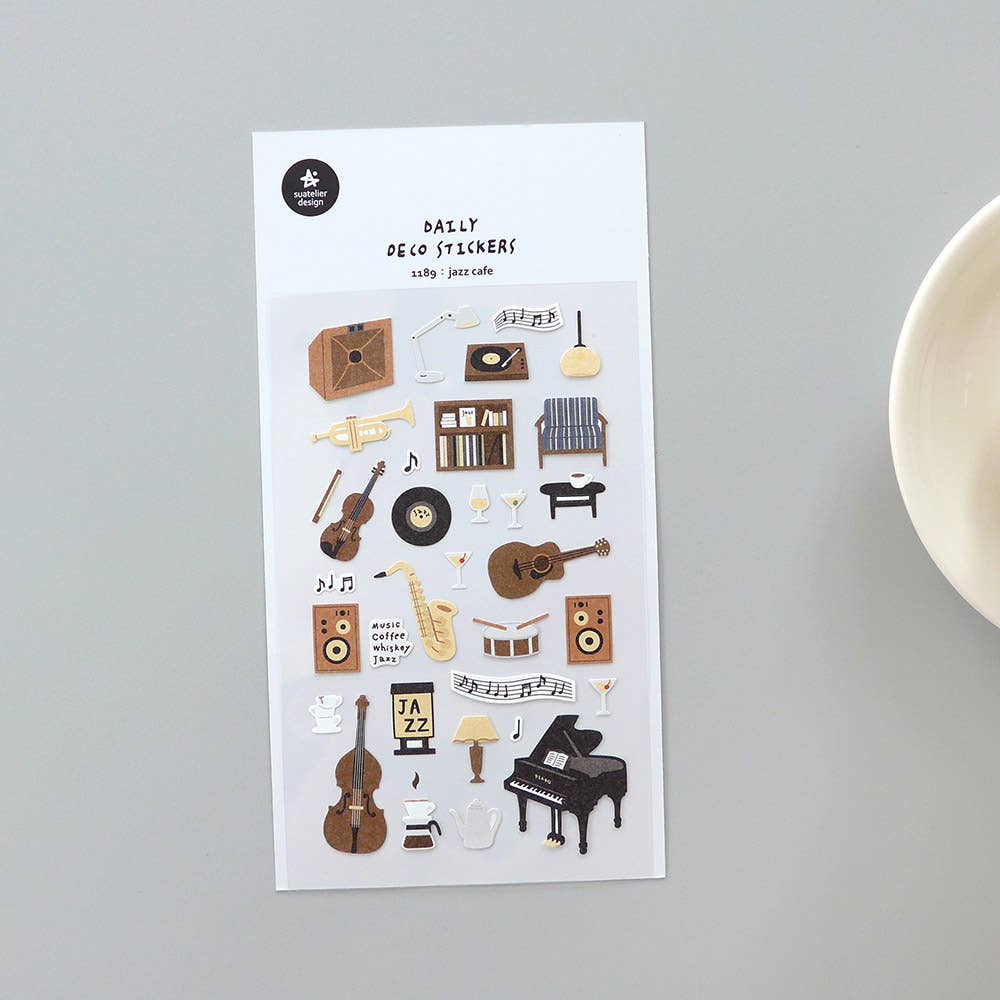 Jazz Cafe - Sticker Sheet