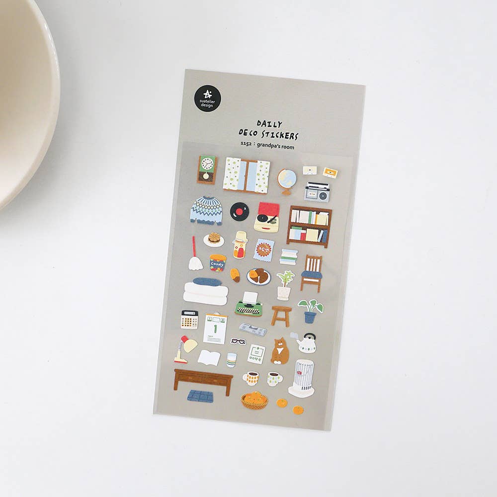 Grandpa's Room - Sticker Sheet