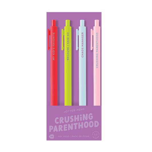 Crushing Parenthood - Jotter Set - 4 Pack
