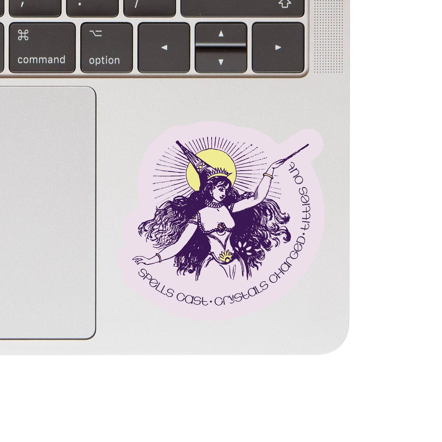 Crystals Charged - Vinyl Sticker