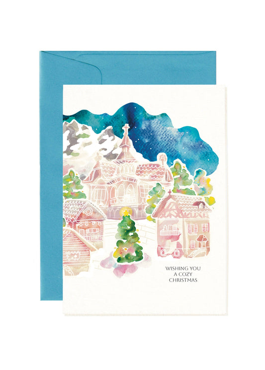 Harmony Hardin Greeting Cards - Holiday Card | Wishing you a cozy Christmas