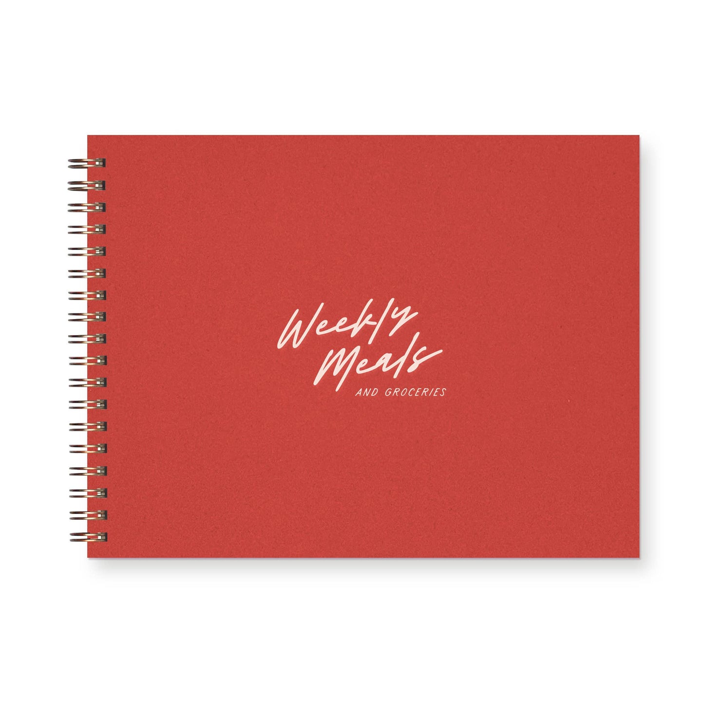 Script Weekly Meals Meal Planner - Heirloom Cover