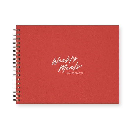 Script Weekly Meals Meal Planner - Heirloom Cover