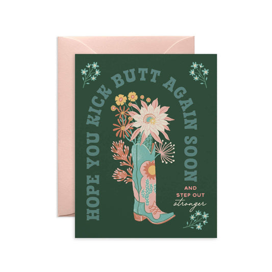 O.O.M.F Creative - Kick Butt Boot Card