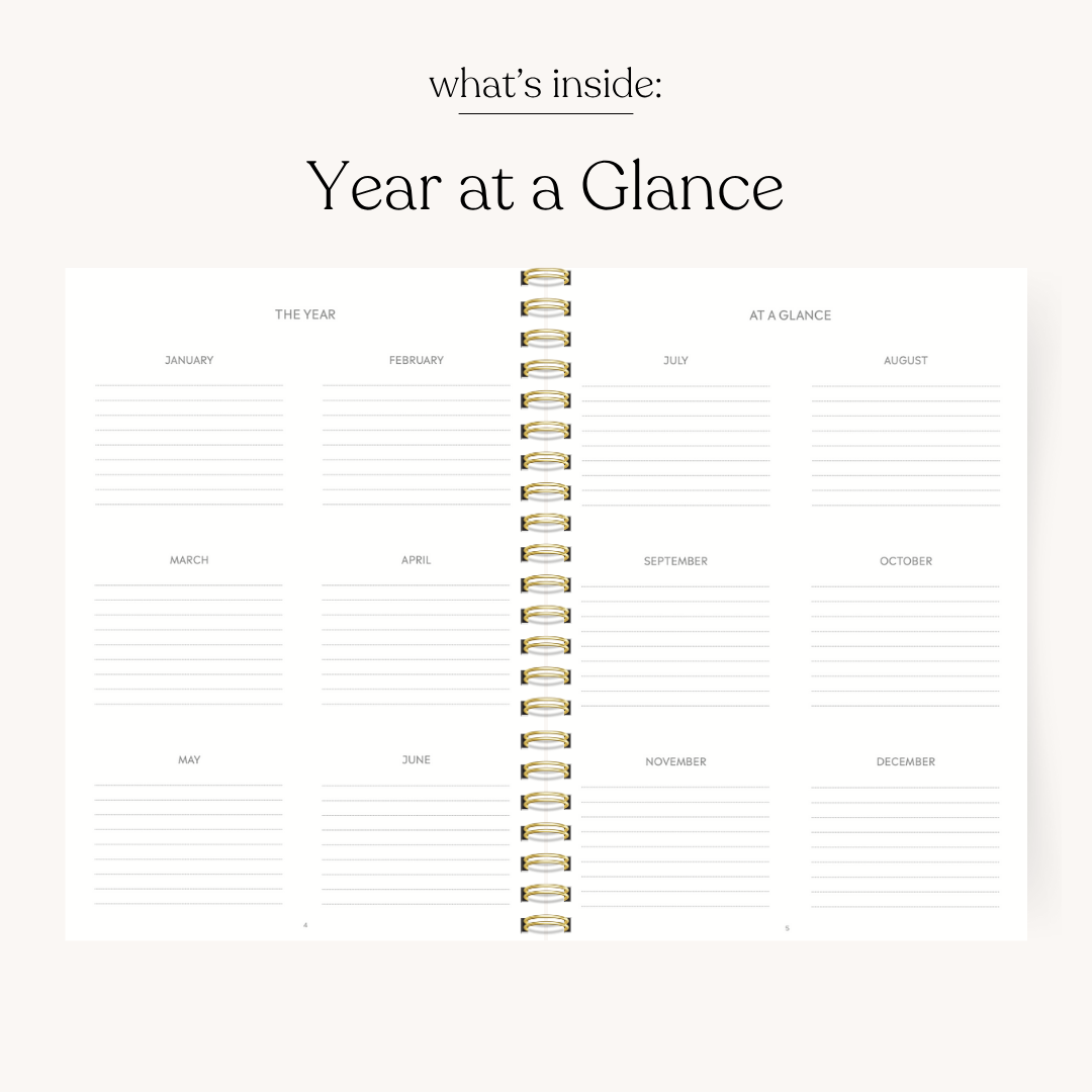 Primavera 2027 Yearly Planner: 8.5x11