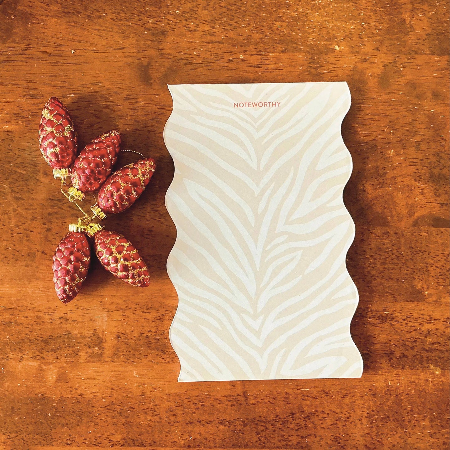 Pineapple Sundays Design Studio - Zebra Stripes Notepad