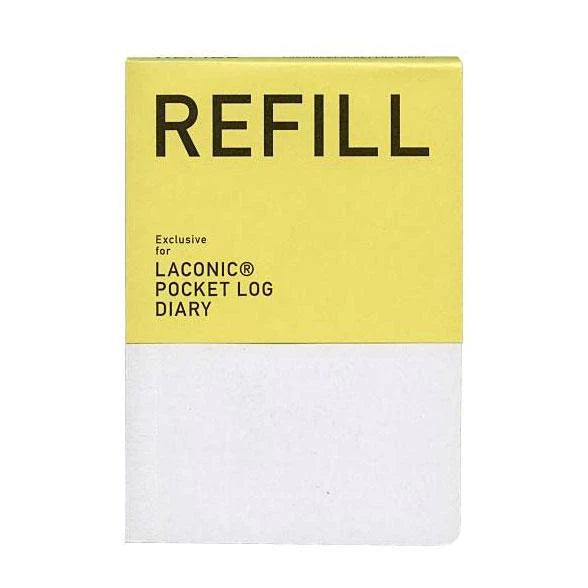 Refill - B7 Pocket Log Undated Planner