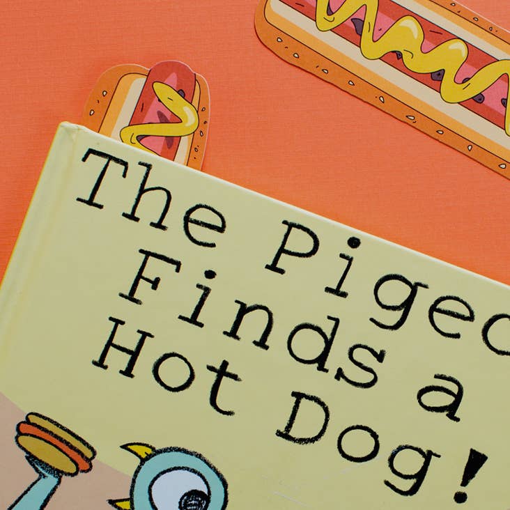 Humdrum Paper - Hot Dog Bookmark (it's die cut!)