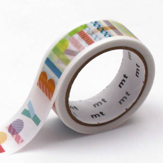 Happy Birthday - Washi Tape