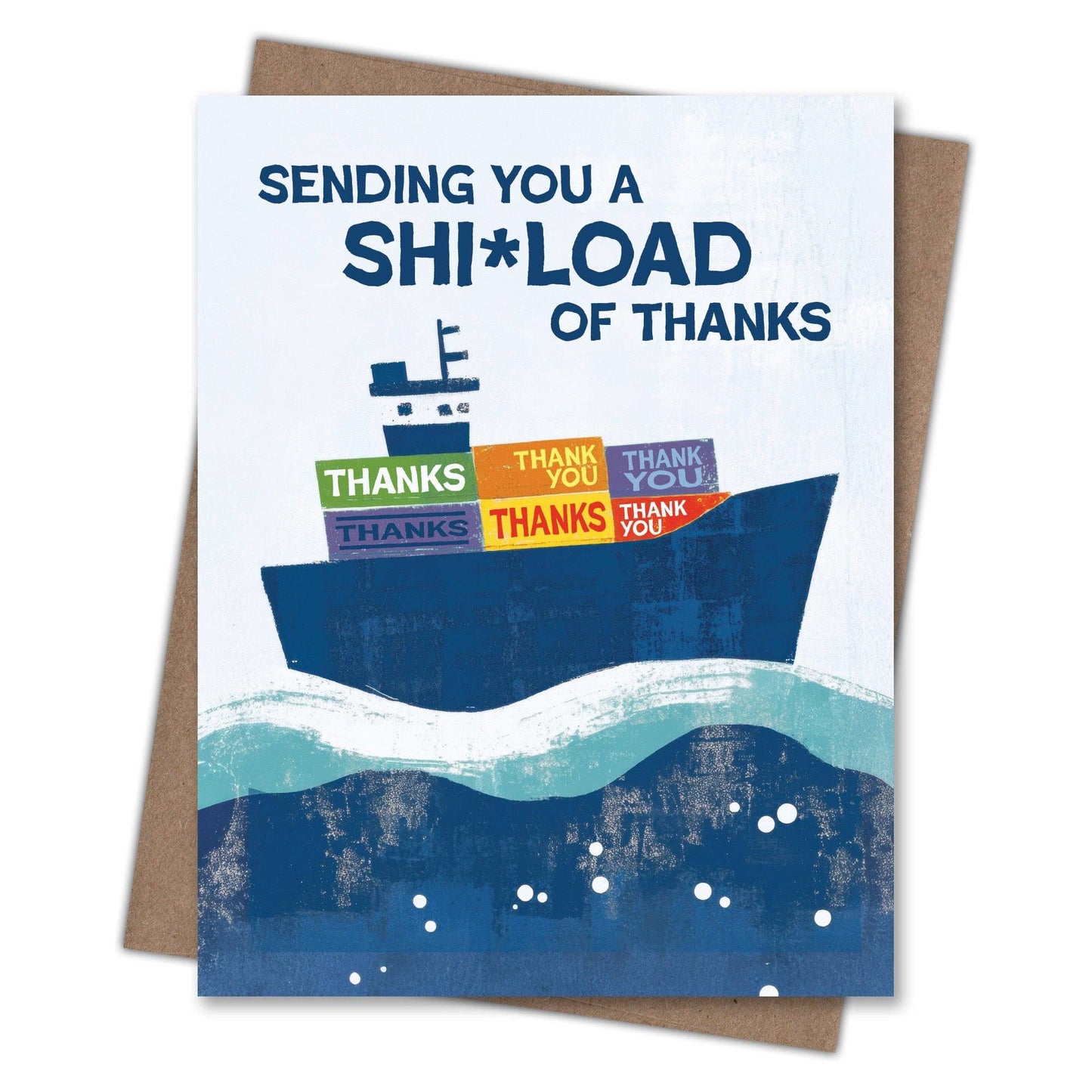 Shipload of Thanks - Thank You Card