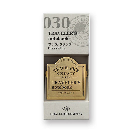 Brass Clip - Logo - Traveler's Accessory