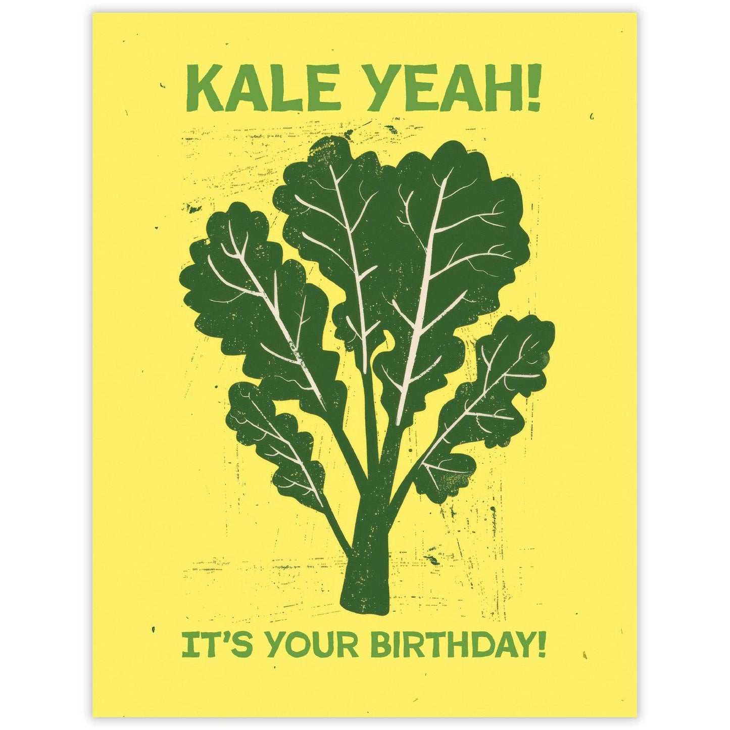 Kale Yeah - Birthday Card