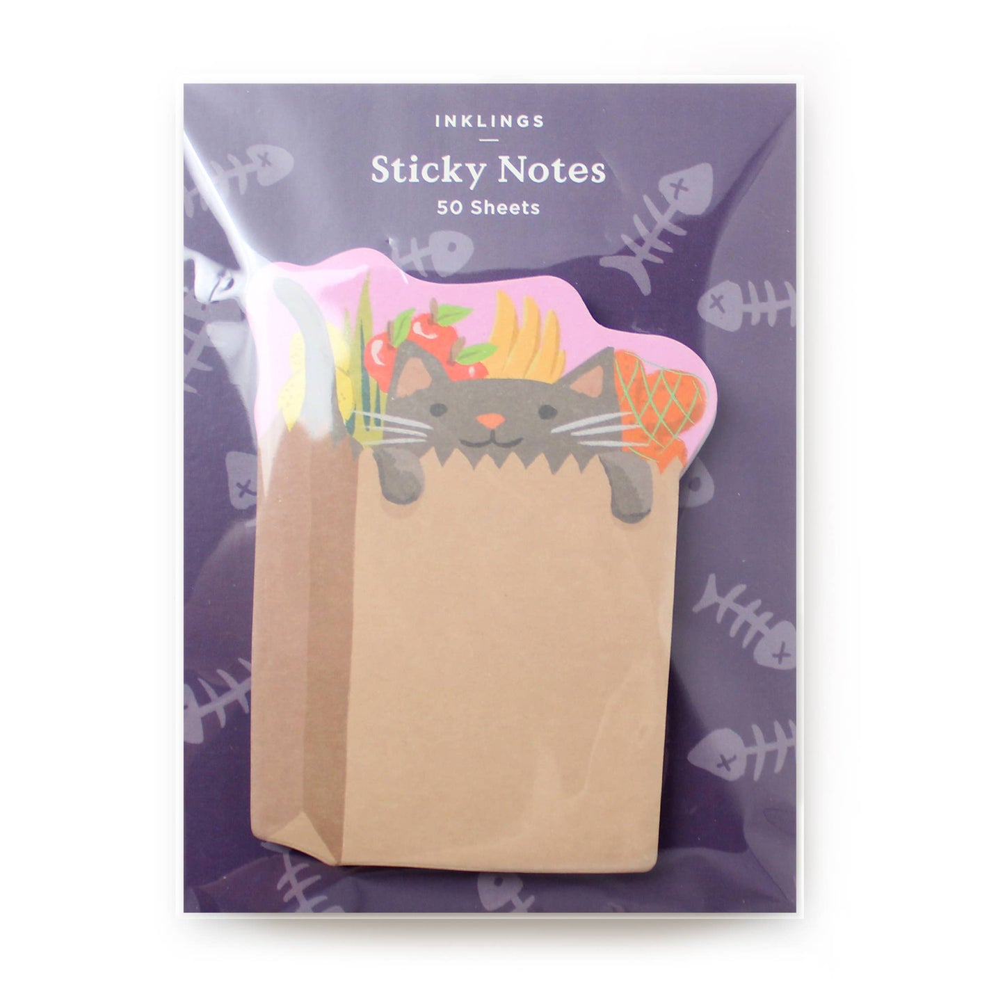 Grocery Kitten - Sticky Notes
