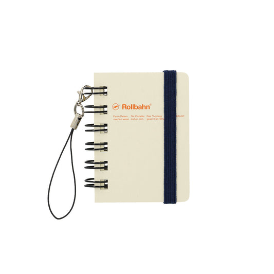 Rollbahn Micro Keychain - Cream