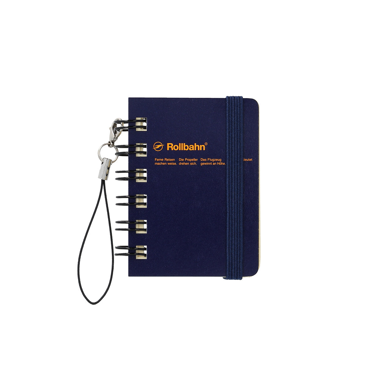 Rollbahn Micro Keychain - Dark Blue