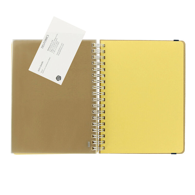 Mint Glitter - Rollbahn Spiral Notebook