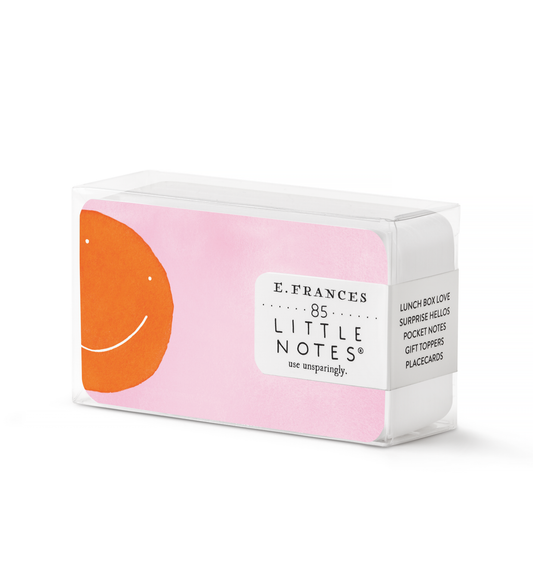 E. Frances Paper - Orange Smiley Little Notes®